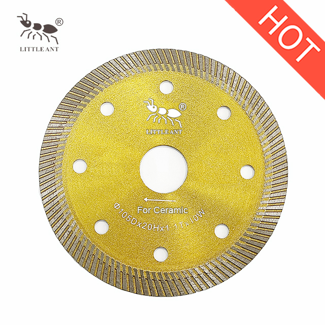 4 "/ ∮105 мм Diamond Ceramic Turbo Blade Blade Righting Disc для Pocelain 