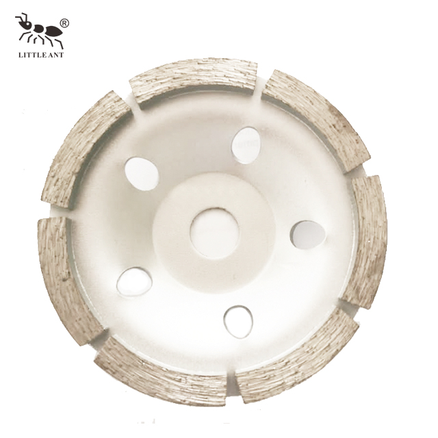 Серебряная металлическая связь 5 отверстий алмазное бетонное шлифовальное колесо
